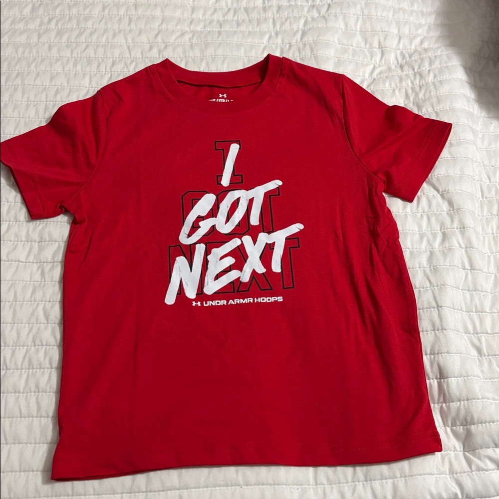 Under Armour Red 'I Got Next' Tee